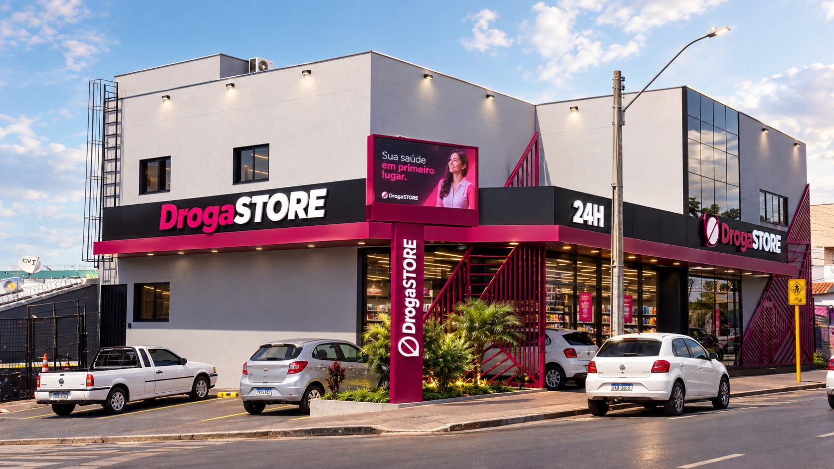 Fachada da loja DrogaSTORE - Loja 01